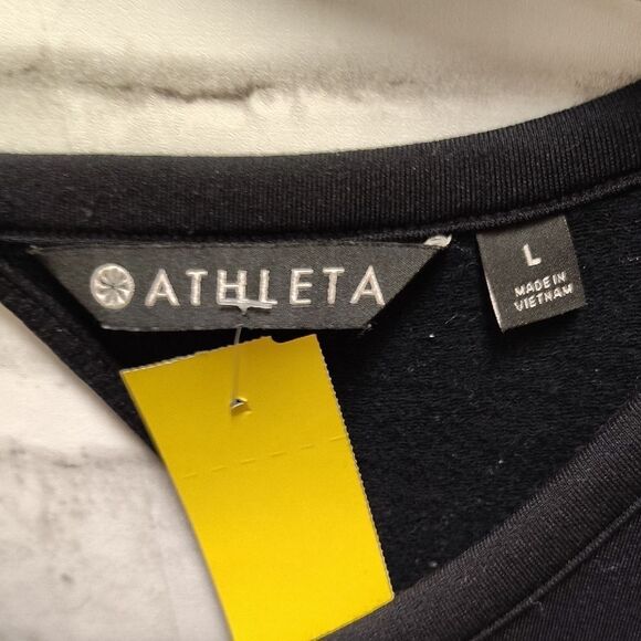 Athleta Black Boxy Cut Out Dress - Picture 2 of 3